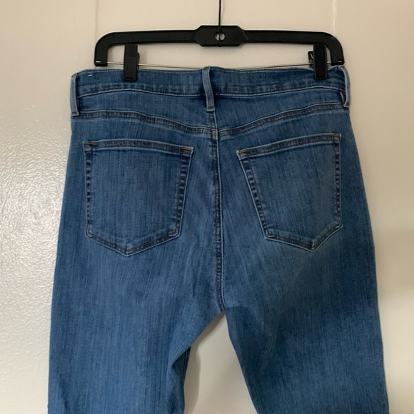 Loft Double Frayed Skinny Ankle Jeans 29 - Picture 6 of 7